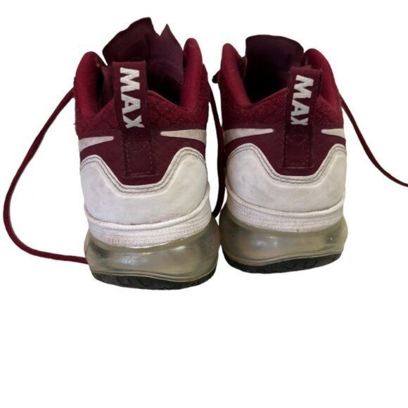 Nike Air Max Burgundy Red Flywire Low Top Running Shoes Size 7.5 main image 6